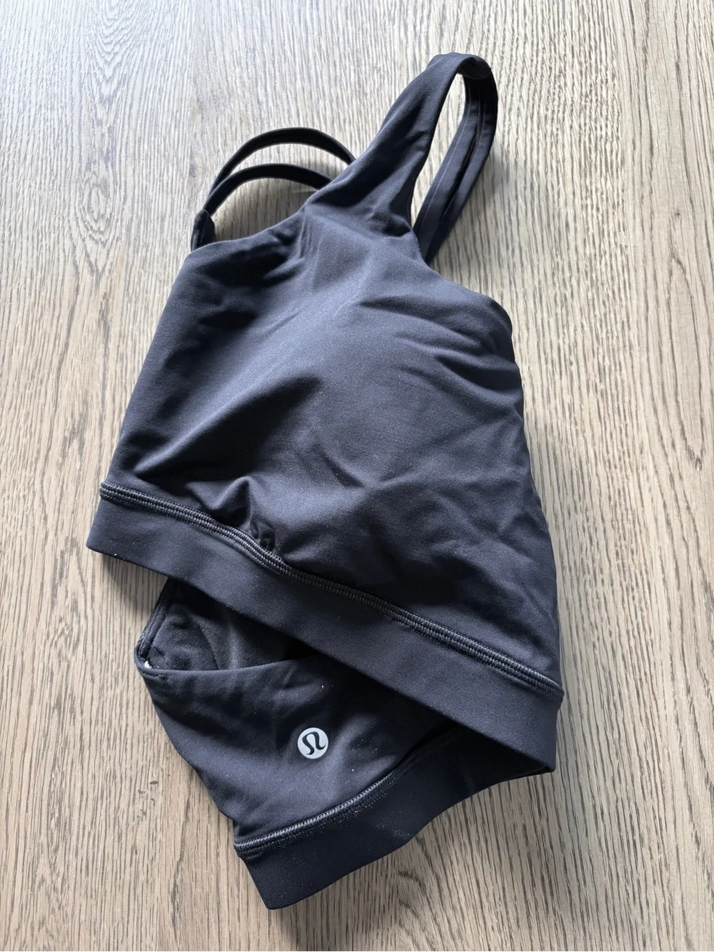 lululemon athletica Black Cross-Back Sports Bra - Picture 5 of 5